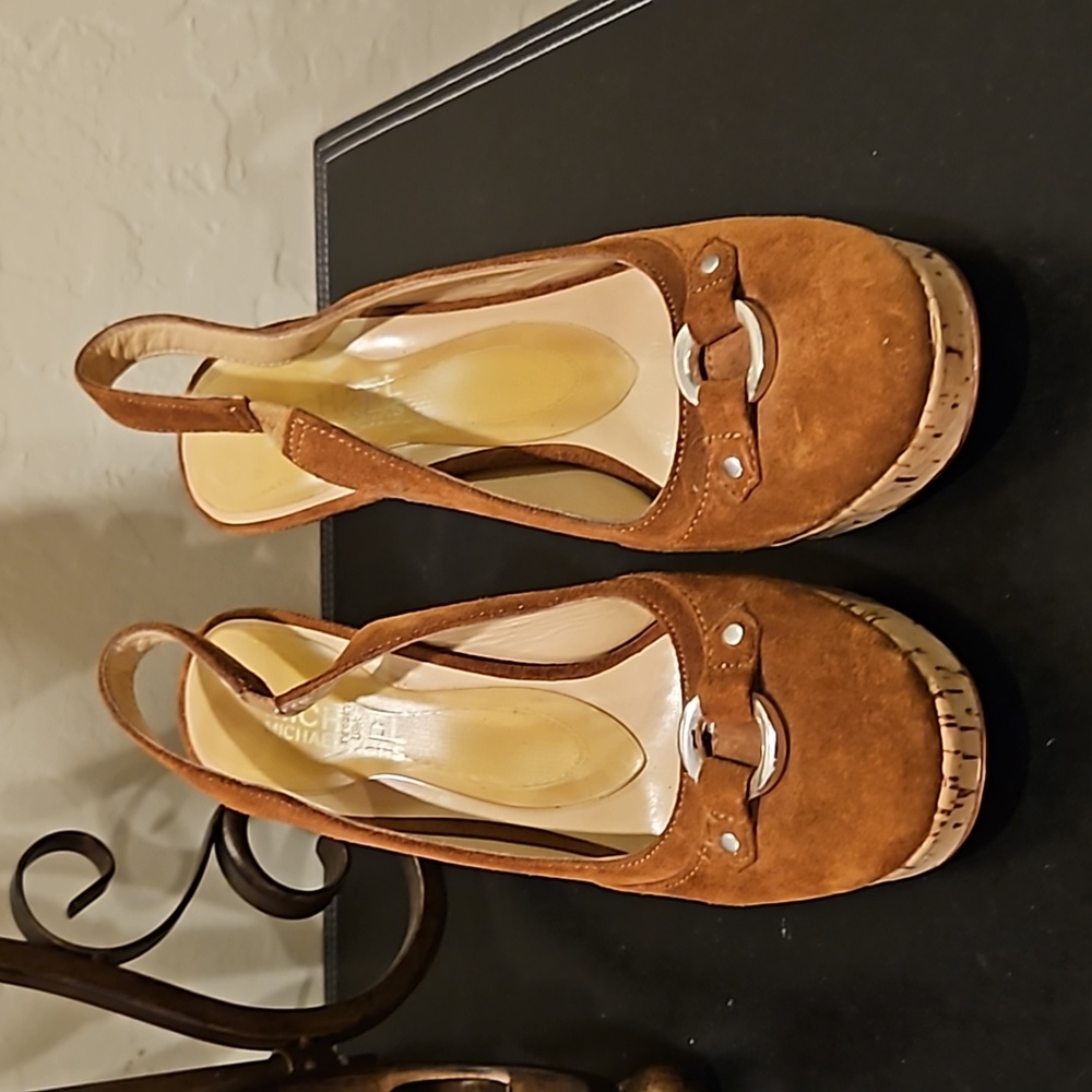 NEW Slingback Platform High Heels, Size 5 by MICHAEL KORS
